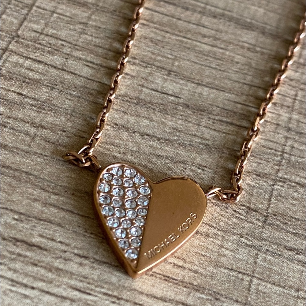 Michael Kors heart necklace